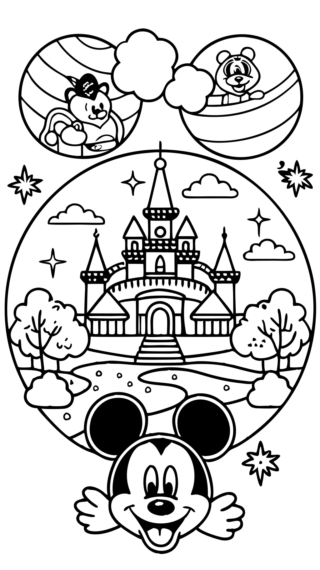 coloring pages disney